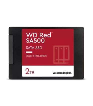 Western Digital Red SA500 2 TB 2.5" Serial ATA III 3D NAND