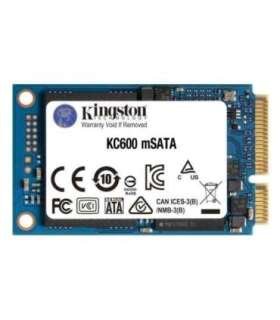 Kingston Technology 256G SSD KC600 SATA3 mSATA