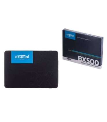 Crucial CT500BX500SSD1 internal solid state drive 2.5" 500 GB Serial ATA III 3D NAND