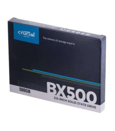 Crucial CT500BX500SSD1 internal solid state drive 2.5" 500 GB Serial ATA III 3D NAND