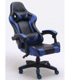 Topeshop FOTEL REMUS NIEBIESKI office/computer chair Padded seat Padded backrest