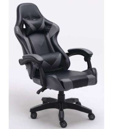 Topeshop FOTEL REMUS SZARY office/computer chair Padded seat Padded backrest