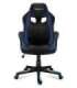 Huzaro FORCE 2.5 BLUE MESH Gaming armchair Mesh seat Black, Blue