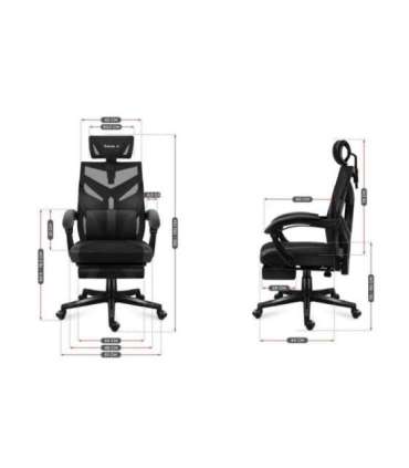 HUZARO COMBAT 5.0 BLACKGAMING CHAIR