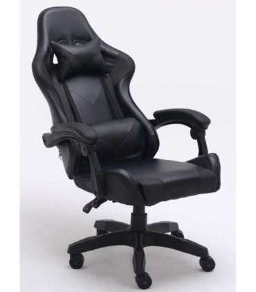 Topeshop FOTEL REMUS CZERŃ office/computer chair Padded seat Padded backrest