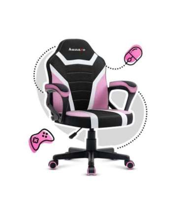 Gaming chair for children Huzaro Ranger 1.0 Pink Mesh