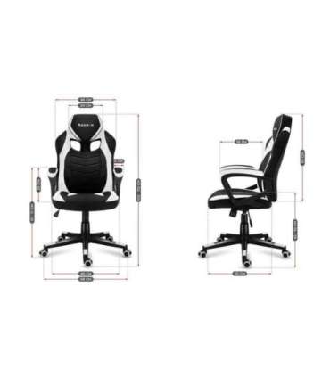 HUZARO FORCE 2.5 WHITE MESH GAMING CHAIR