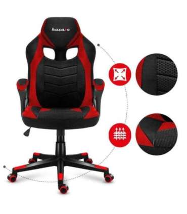 Huzaro FORCE 2.5 Red Mesh gaming chair