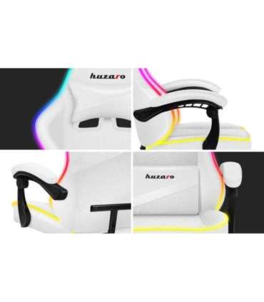 Gaming chair - Huzaro Force 4.4 RGB White
