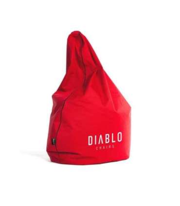 DIABLO gaming pouffe red