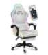 HUZARO FORCE 4.7 RGB White GAMING CHAIR