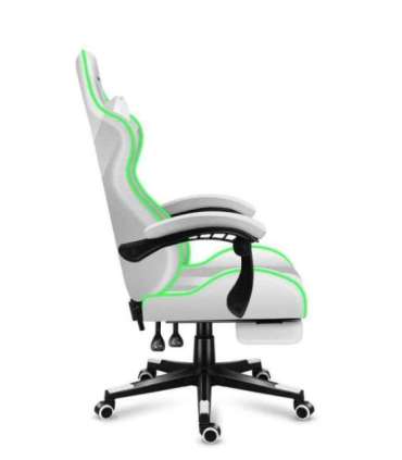 HUZARO FORCE 4.7 RGB White GAMING CHAIR