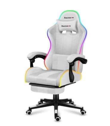 HUZARO FORCE 4.7 RGB White GAMING CHAIR