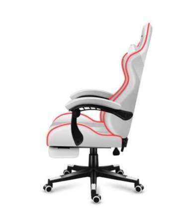 HUZARO FORCE 4.7 RGB White GAMING CHAIR