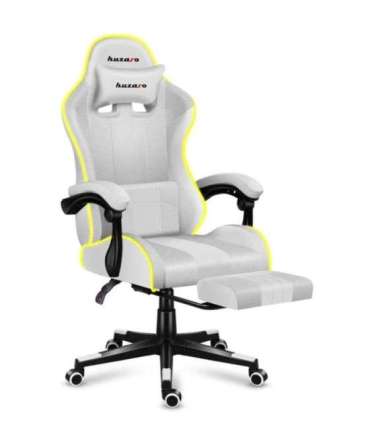 HUZARO FORCE 4.7 RGB White GAMING CHAIR