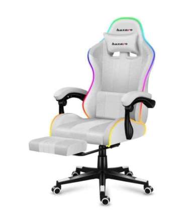 HUZARO FORCE 4.7 RGB White GAMING CHAIR