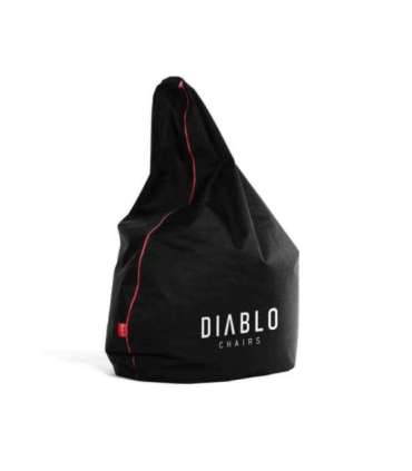 DIABLO gaming pouffe black