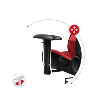 Huzaro Force 6.2 PC gaming chair Bucket (cradle) seat Black, Red