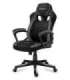 Huzaro FORCE 2.5 GREY MESH Gaming armchair Mesh seat Black, Grey
