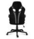 Huzaro FORCE 2.5 GREY MESH Gaming armchair Mesh seat Black, Grey
