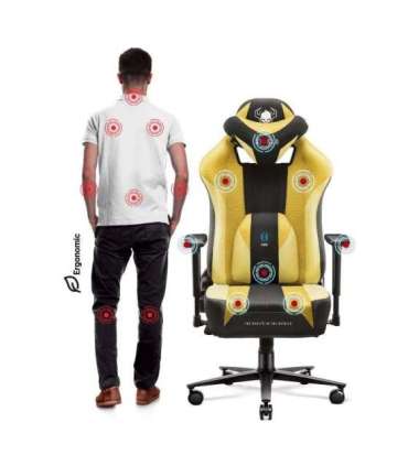 Diablo X-PLAYER 2.0. KING gaming chair Yellow