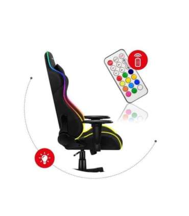 Huzaro Force 6.3 PC gaming chair Bucket (cradle) seat Black, Multicolour