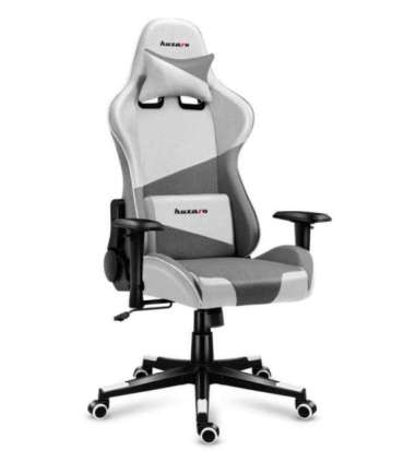 Huzaro Force 6.2 PC gaming chair Bucket (cradle) seat Grey, White
