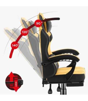 Force 3.7 gaming chair Yellow