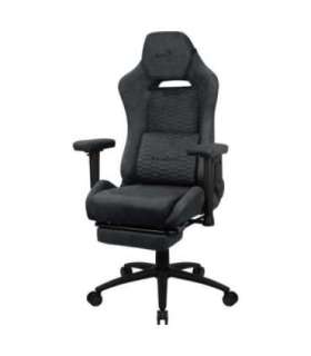 Aerocool ROYALSLATEGR Premium Ergonomic Gaming Chair Legrests Aerosuede Technology Grey