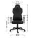 Huzaro Combat 6.2 Black RGB gaming chair