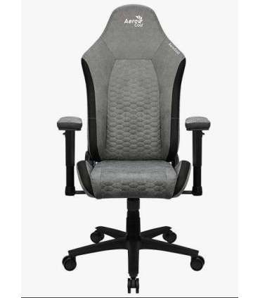 Aerocool Crown AeroSuede Universal gaming chair Padded seat Stone Grey