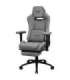 Aerocool ROYALASHGR Premium Ergonomic Gaming Chair Legrest Aeroweave Technology Grey