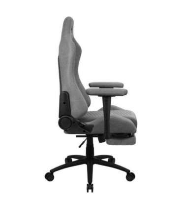Aerocool ROYALASHGR Premium Ergonomic Gaming Chair Legrest Aeroweave Technology Grey