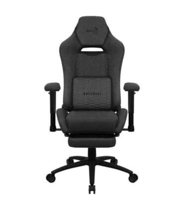 Aerocool ROYALASHBK Premium Ergonomic Gaming Chair Legrests Aeroweave Technology Black