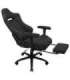 Aerocool ROYALASHBK Premium Ergonomic Gaming Chair Legrests Aeroweave Technology Black