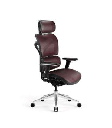 Diablo V-COMMANDER Office armchair Black, Burgundy