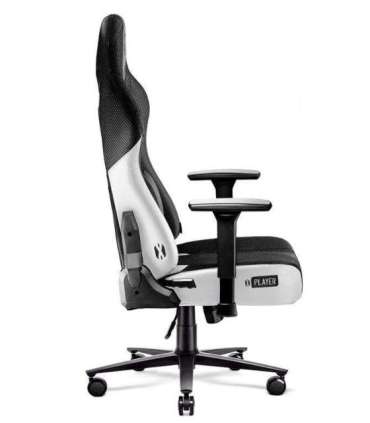 DiabloX-PLAYER 2.0. normal gaming chair white and black