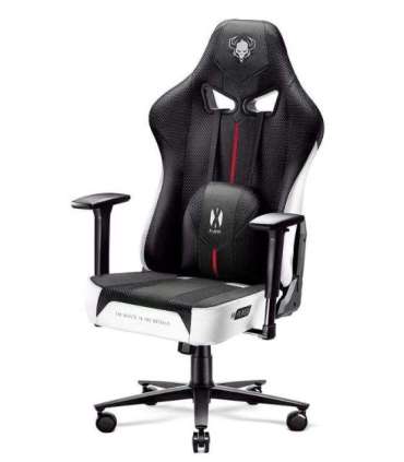 DiabloX-PLAYER 2.0. normal gaming chair white and black