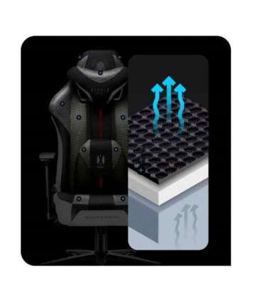 DiabloX-PLAYER 2.0. normal gaming chair white and black