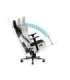 DiabloX-PLAYER 2.0. normal gaming chair white and black