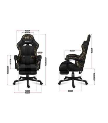 HUZARO FORCE 4.7 CAMO MESH GAMING CHAIR