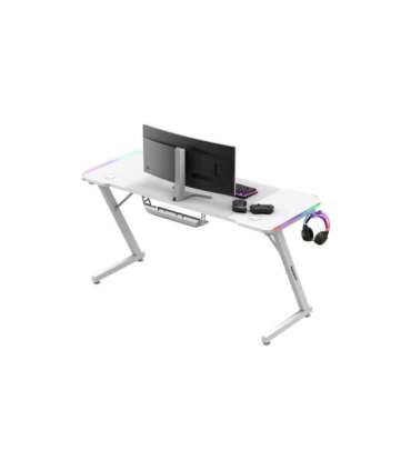 Huzaro Hero 3.3 White  RGB - gaming table