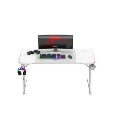 Huzaro Hero 3.3 White  RGB - gaming table