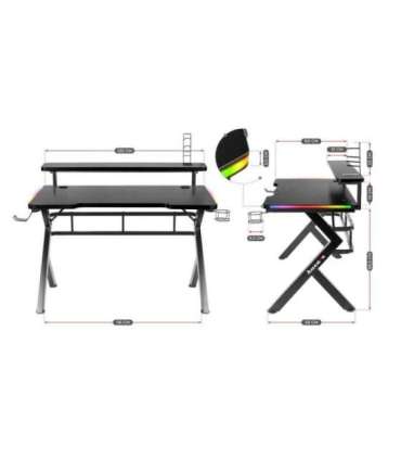 GAMING DESK HUZARO HERO 5.0 RGB