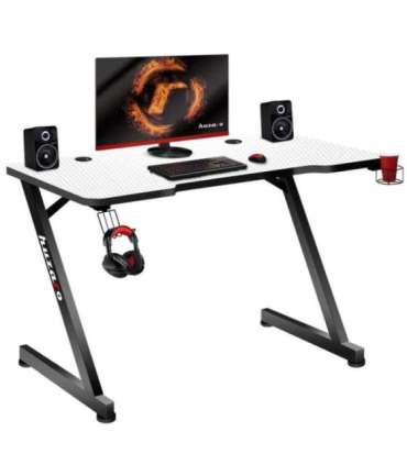 GAMING DESK HUZARO HERO 2.5 WHITE