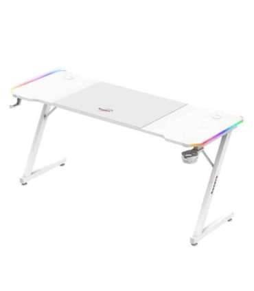 Huzaro Hero 4.8 White RGB - gaming desk