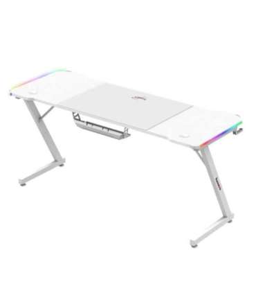 Huzaro Hero 4.8 White RGB - gaming desk