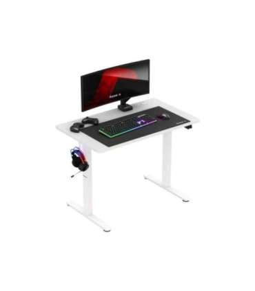 Huzaro Hero 7.9 White - height-adjustable electric gaming desk