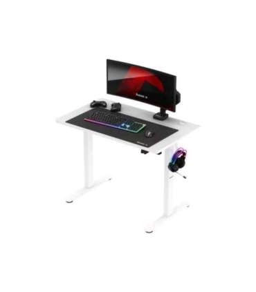 Huzaro Hero 7.9 White - height-adjustable electric gaming desk