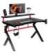 Huzaro Hero 5.0 computer desk Black, Red